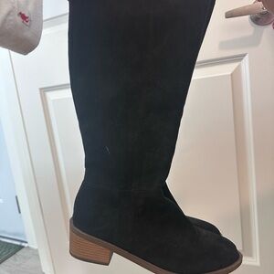 ASOS Black Over the Knee Boots